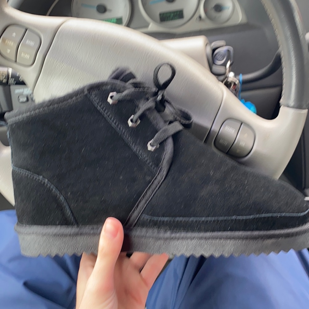Black ugg neumel fur boots look alike